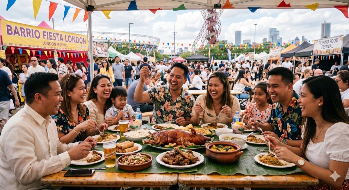 Vibrant Barrio Fiesta celebration