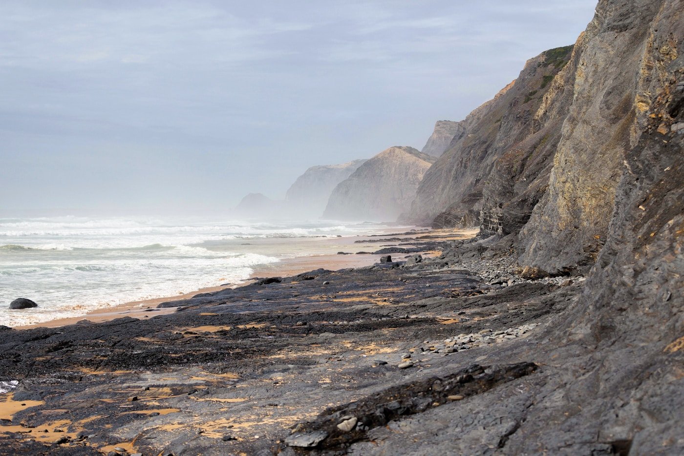 Dramatic Atlantic coastline of Portugal